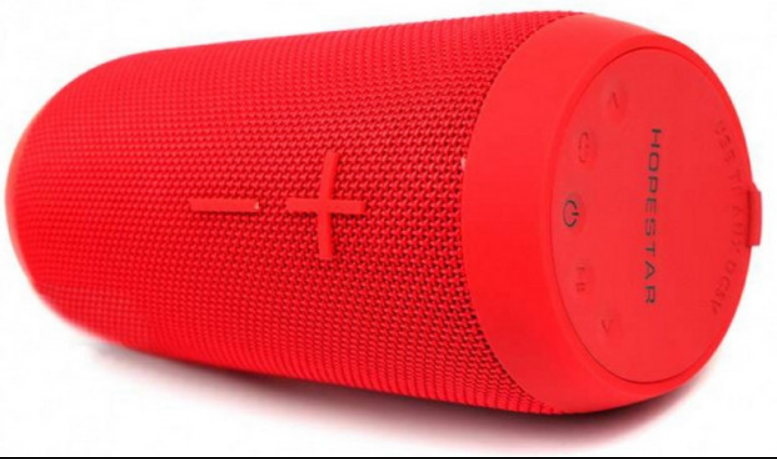 Колонка беспроводная Hopestar P7 IPX6 с FM-радио и PowerBank Красный (00056)