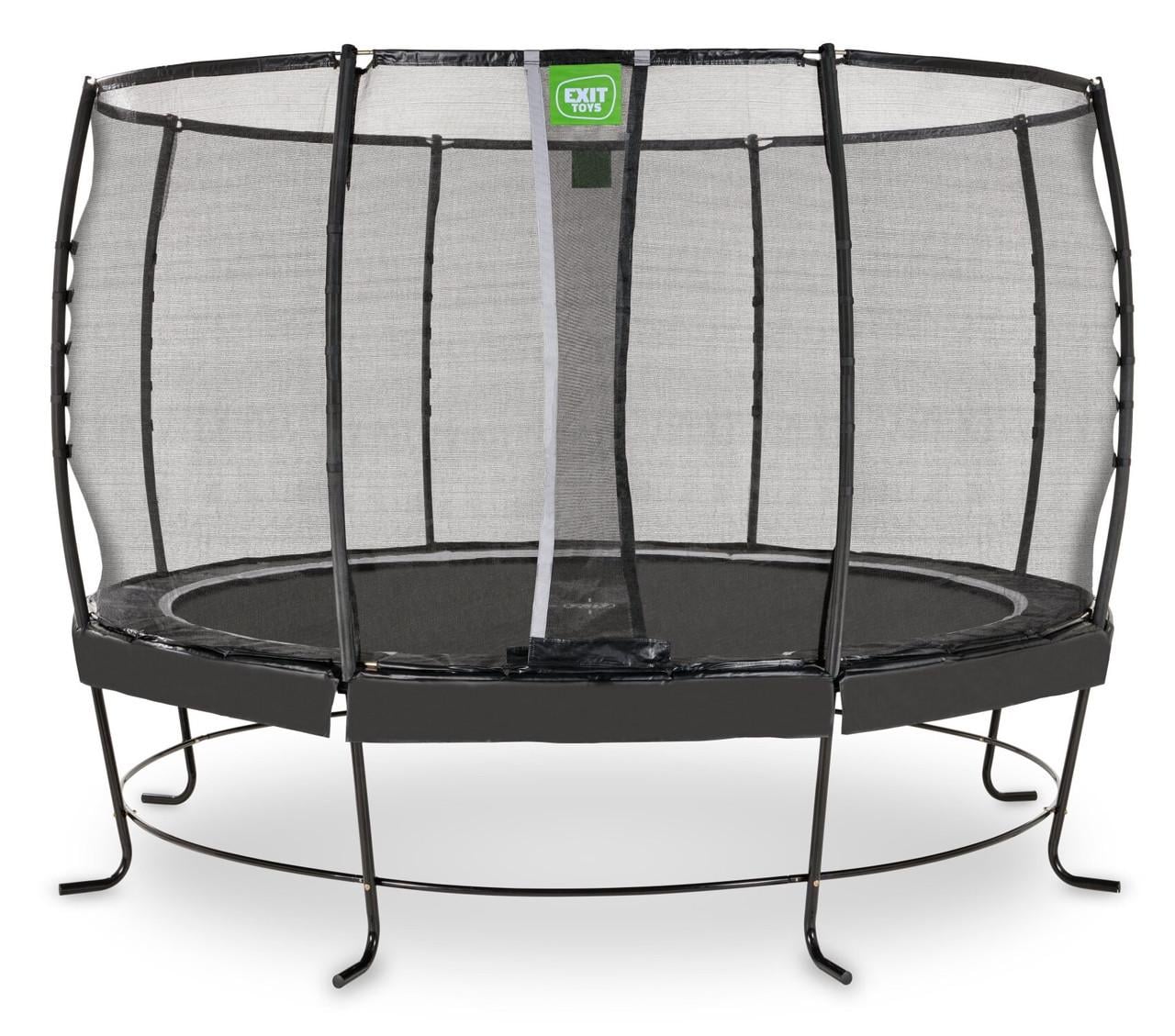 Батут Exit Toys Lotus Premium 366 см для детей и взрослых Черный
