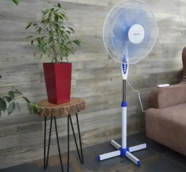 Вентилятор підлоговий з пультом керування Domotec MS-1621 для дому та офісу 40W - фото 4