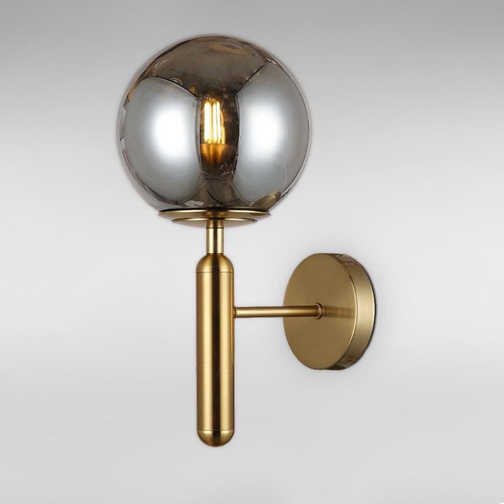 Светильник настенный шар Light House LS- 18598-1 BRZ/BK Бронзовый/Черный