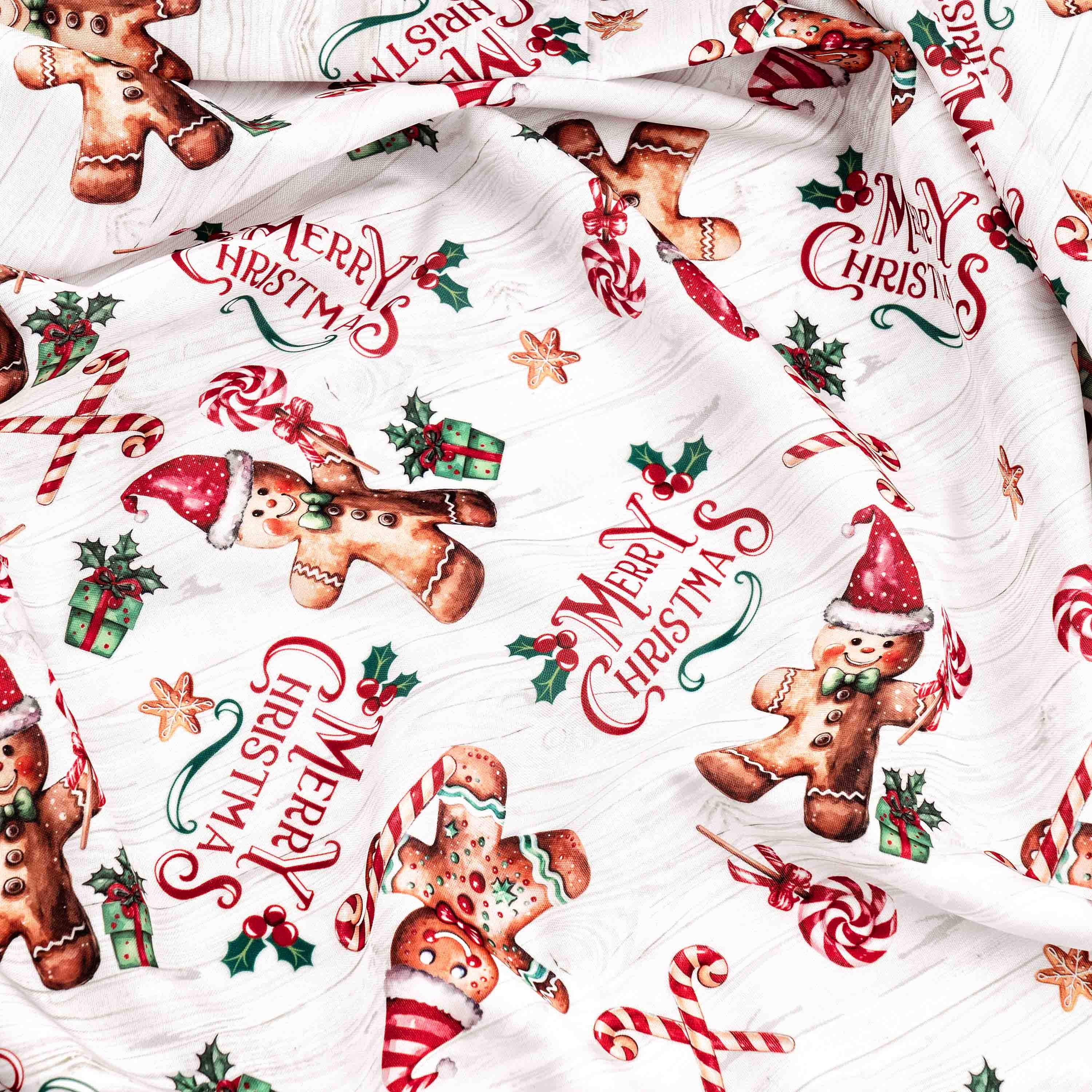 Скатерть Ardesto Christmas Gingerbread 140х180 см Красный (ART08HG) - фото 2 Скатерть Ardesto Christmas Gingerbread 140х180 см Красный (ART08HG) - фото 2