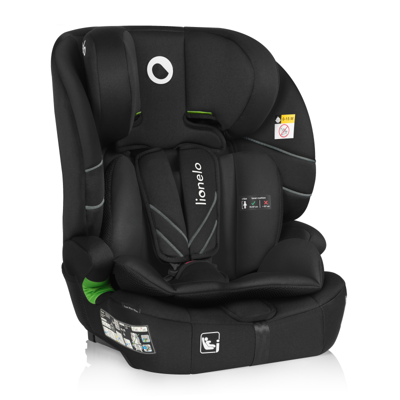 Автокресло детское Lionelo LEVI FIX I-size Carbon Black - фото 2 Автокресло детское Lionelo LEVI FIX I-size Carbon Black - фото 2
