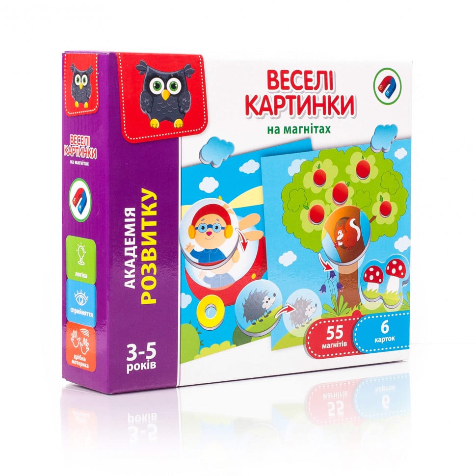 Настольная игра Vladi Toys Веселые картинки укр. (VT5422-06)