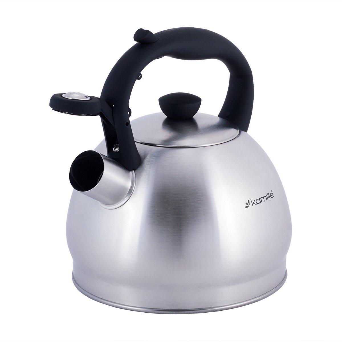 Чайник Kamille 2 л из нержавеющей стали Желтый KM-0693NZH - фото 7 Чайник Kamille 2 л из нержавеющей стали Желтый KM-0693NZH - фото 7