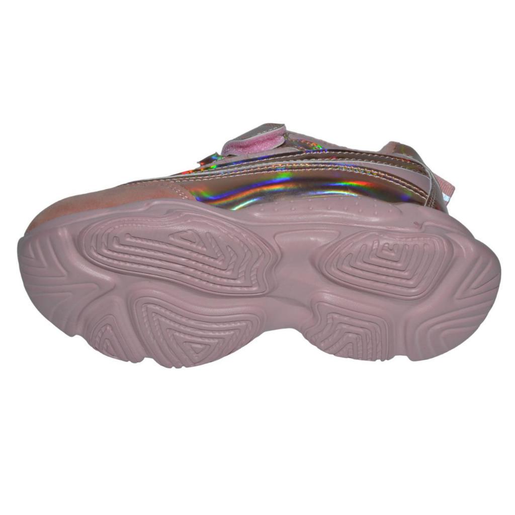 Кроссовки для девочки Bessky 107-25-03 р. 29 18,4 см (11947725) - фото 4