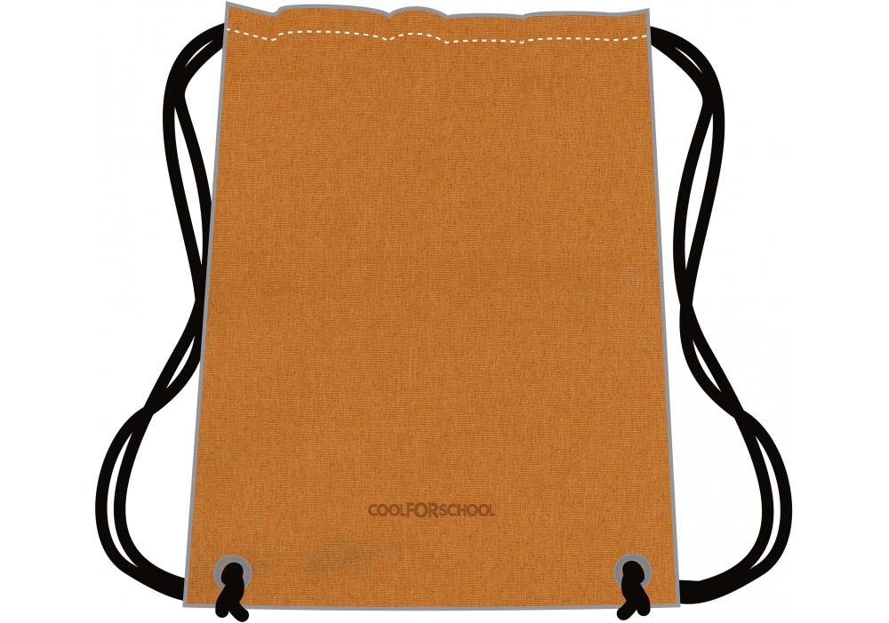 Сумка для обуви Cool For School 41x33 см Рыжий (CF85758-59)