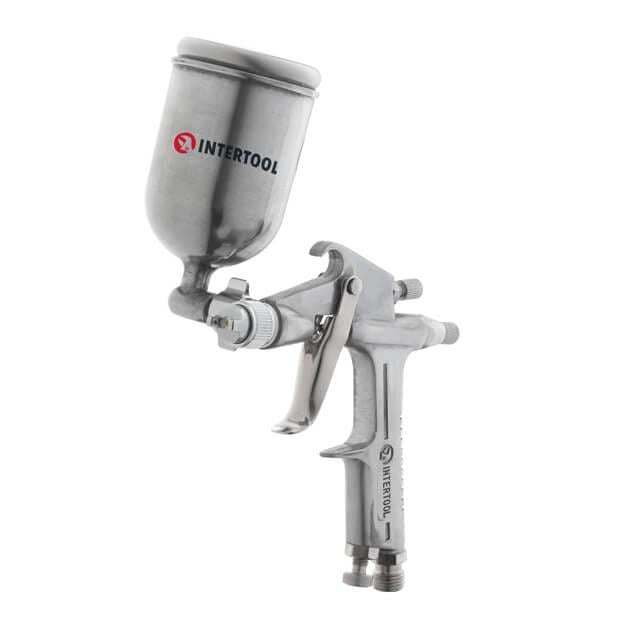 Фарбопульт пневматичний Intertool PT-0301 HP Mini 0,5 мм 200 мл 5 бар (9087398)