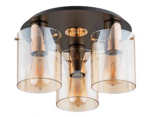 Потолочная люстра Alfa Atman Gold/Black (62194)