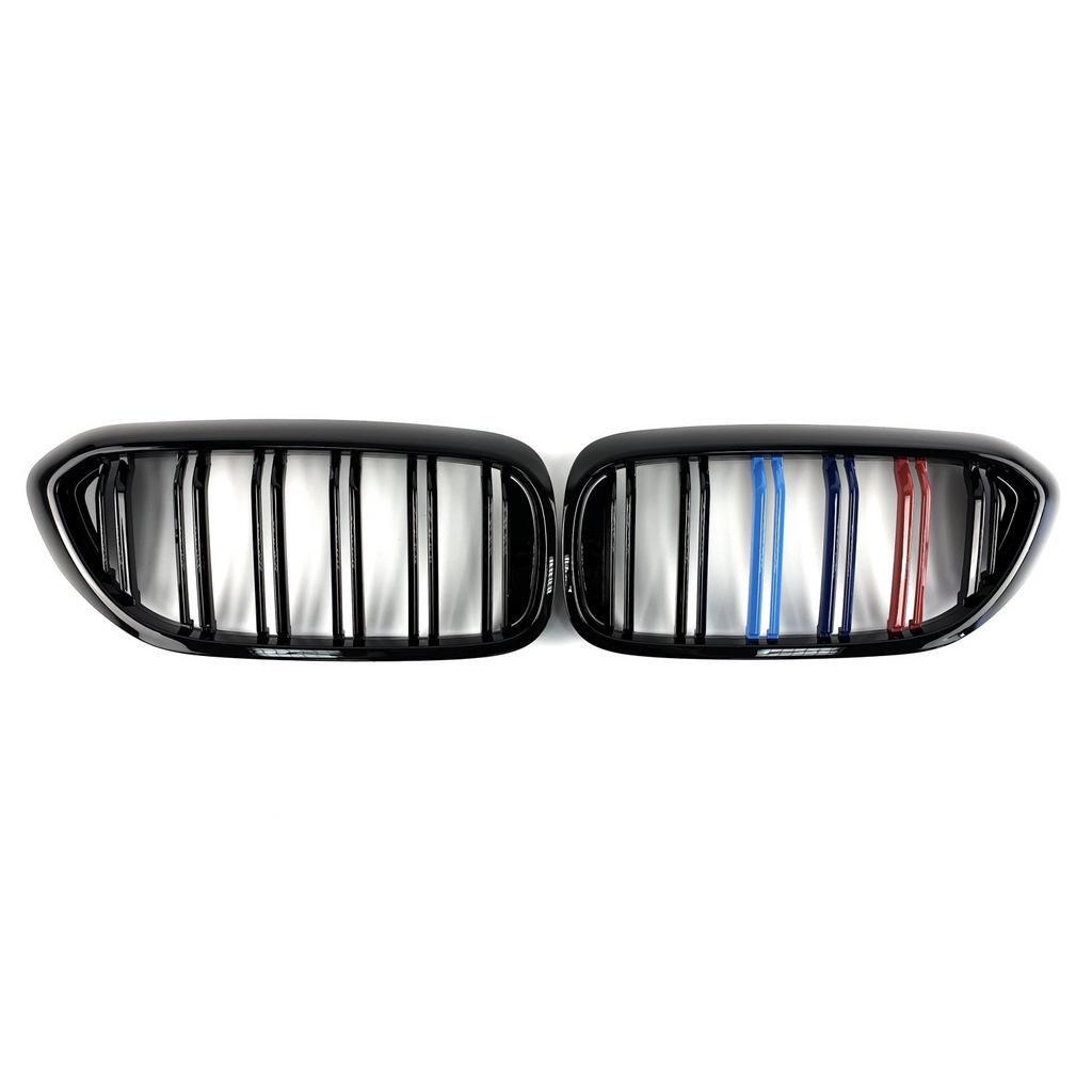 Решетка радиатора GBT для BMW 5 M-Look G30/31 2017-2023 гг. пластик Черный (27669333)