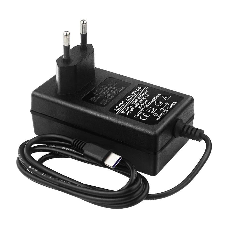 Блок питания 5V 4A USB Type-C 20W для Orange Pi 5/5B/4 LTS и Raspberry Pi 4B (00-00030633)