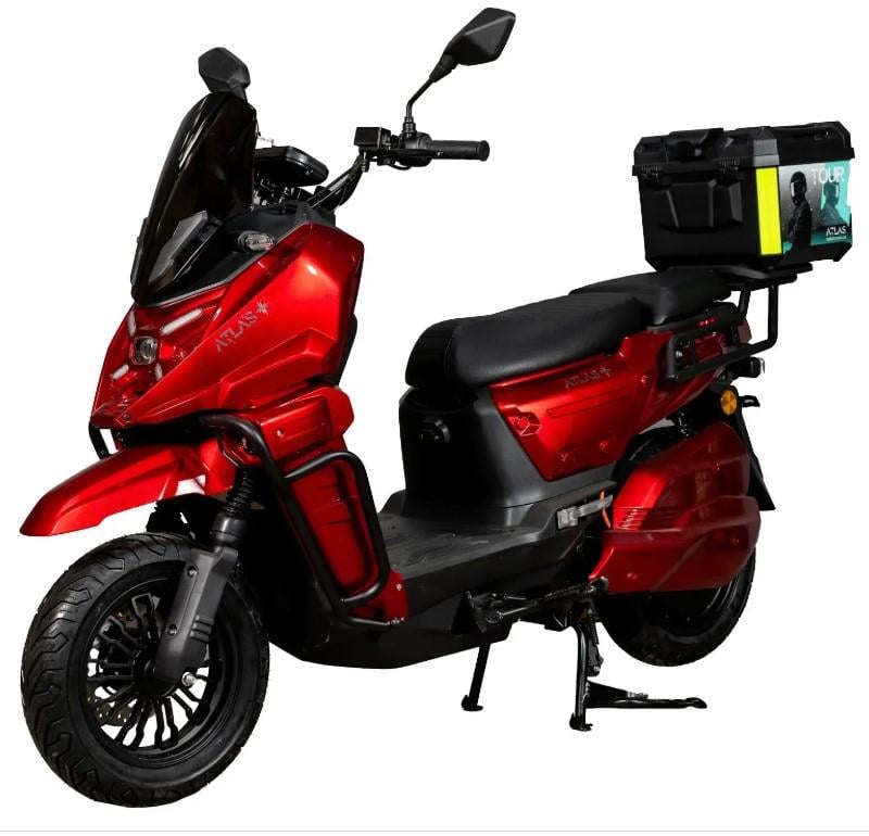Электроскутер ATLAS Tour Box 2000W Red (3185)