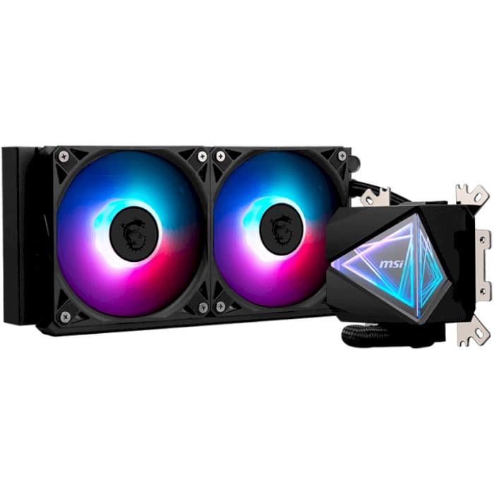 Система водяного охлаждения MSI MAG CoreLiquid I240 ARGB 120 мм Black (34965112) Система водяного охлаждения MSI MAG CoreLiquid I240 ARGB 120 мм Black (34965112)
