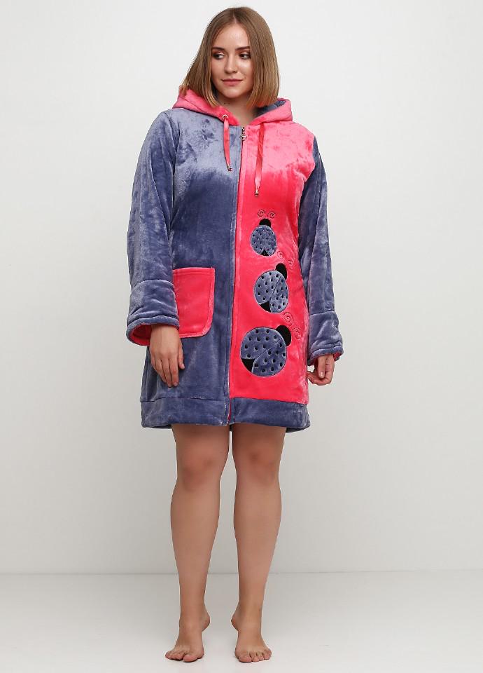 Халат Wild Love L Сизый (177-26)