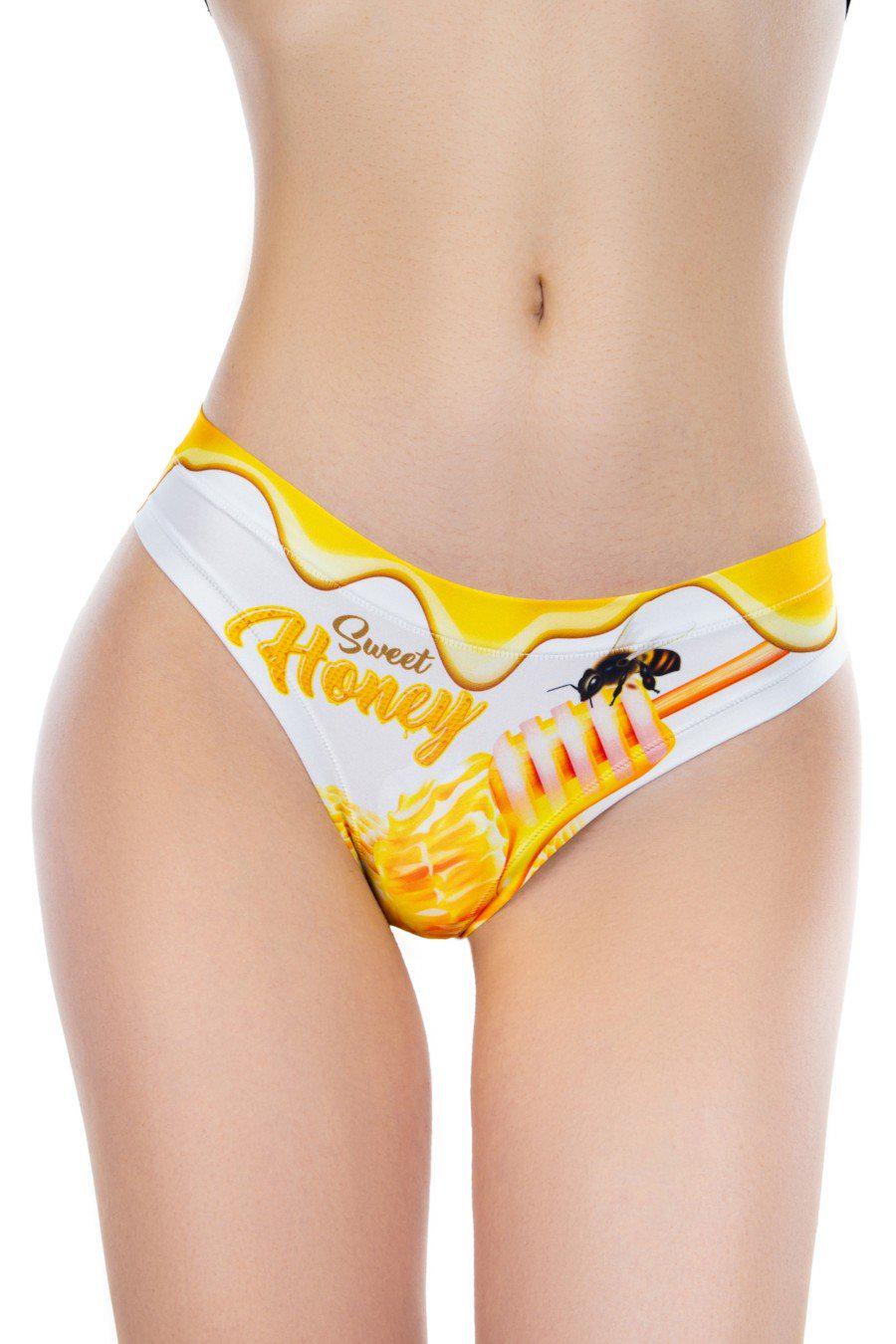 Трусики женские Mememe стринг хлопок XL Разноцветный (85034-59775-83)