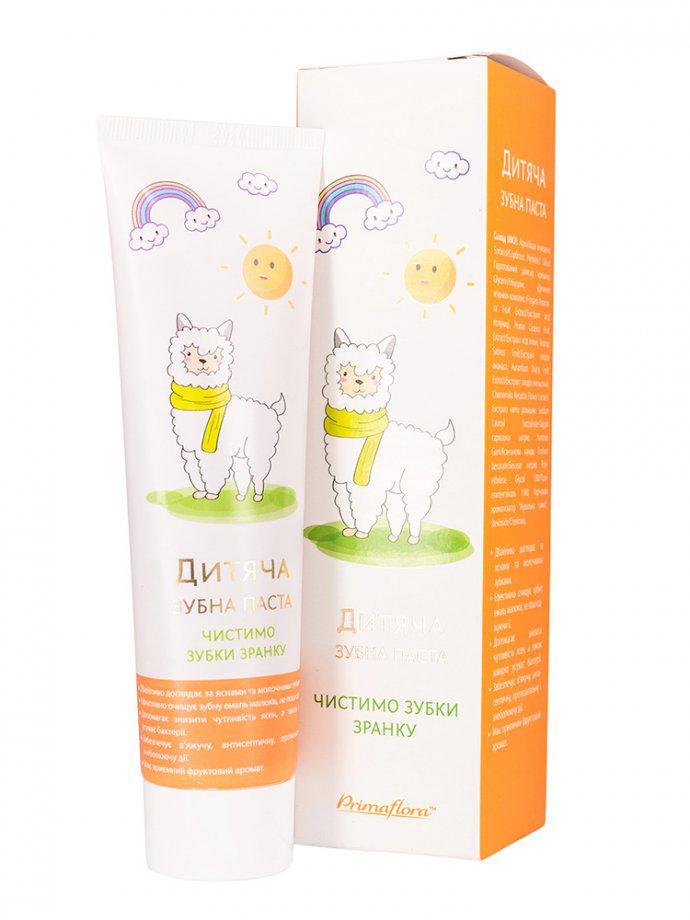 Зубная паста детская primaflora 125 г
