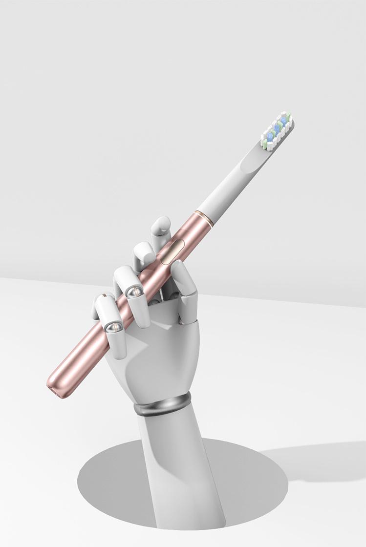 Електрична зубна щітка Brillix Home&Travel Collection Rose gold (LP01-Rose) - фото 10 Електрична зубна щітка Brillix Home&Travel Collection Rose gold (LP01-Rose) - фото 10