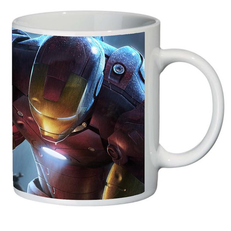 Чашка с принтом Железный человек 003 (2404220272)
