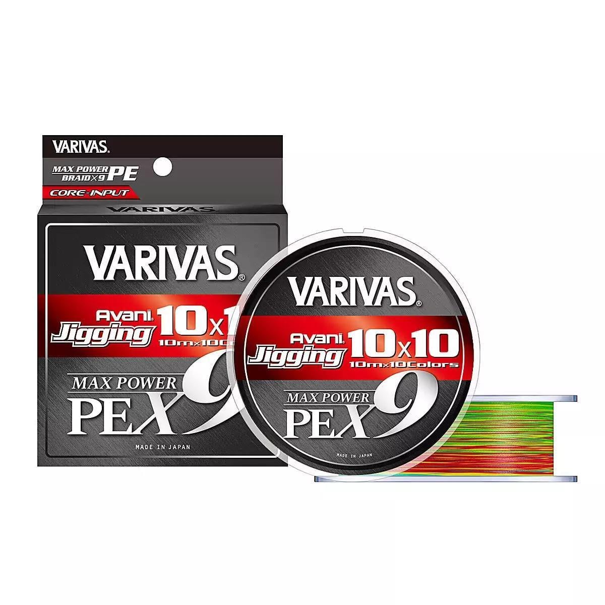 Шнур Varivas Avani Jigging Max Power X9 10х10 #4,0/0,330 мм 30,84 кг 600 м Multicolor (2915081827)