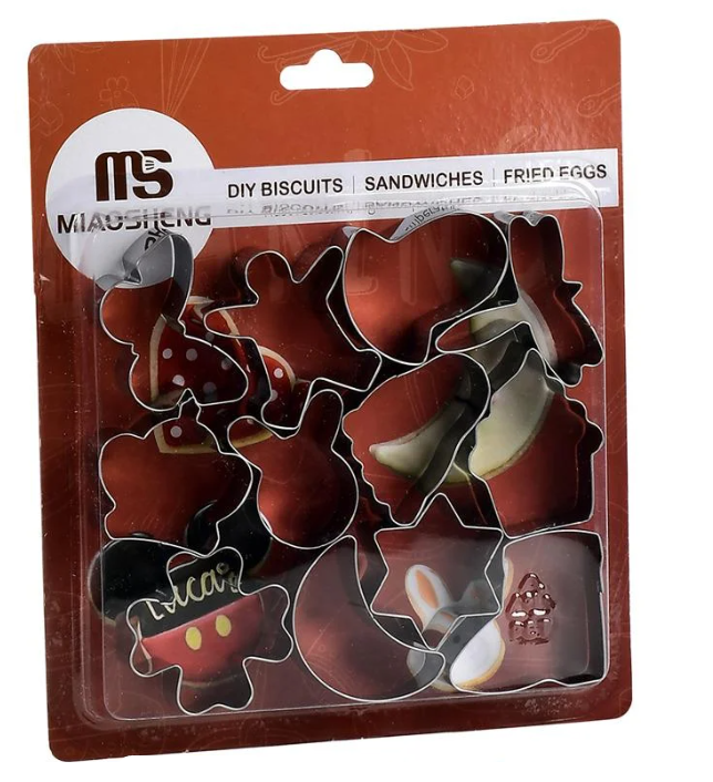 Формочки для печенья R97580 Cookie 12 шт. 16,5х24 см