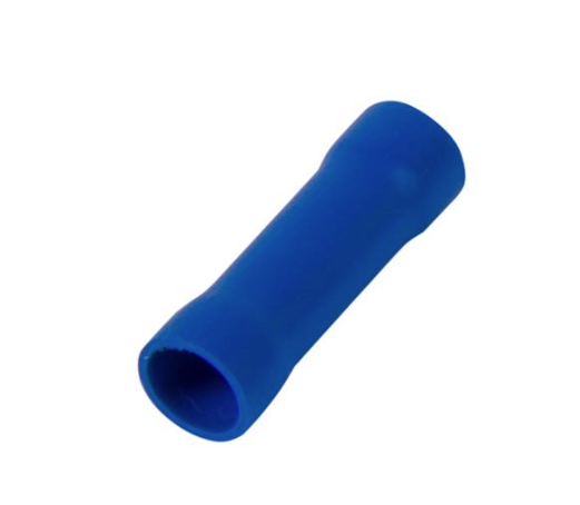 Гільза сполучна ізольована E.NEXT e.splice.stand.bv.5.blue 4,0-6,0 мм2 14,6 мм 100 шт. Синій (s4036018)