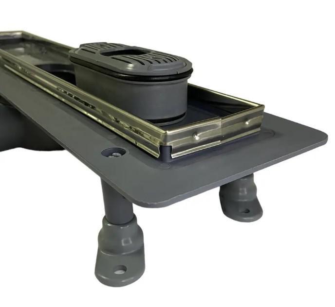 Душовий канал з решіткою MAXIFLOW Prime Lagal Дощ 40 см (4024.0Y050K.040.1) - фото 4