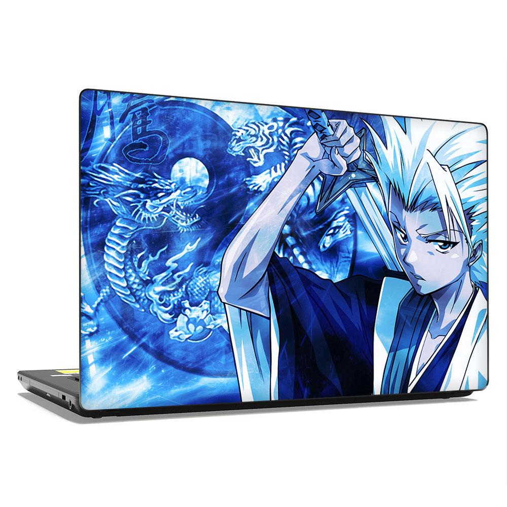 Декоративная наклейка на ноутбук 15,6" Аниме Тосиро Хицугая 380х250 мм (100462)
