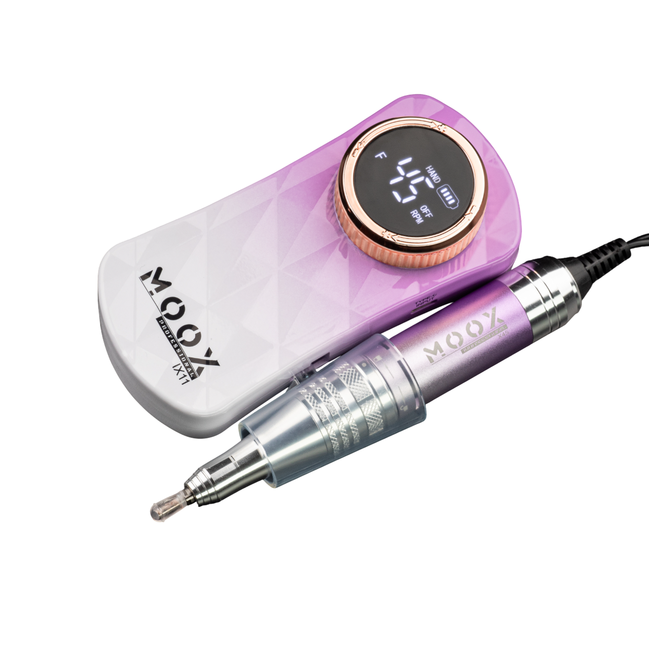 Фрезер Мокс IX11 2000mAh на 35 Вт 45000 об/мин Gradient Purple Фрезер Мокс IX11 2000mAh на 35 Вт 45000 об/мин Gradient Purple