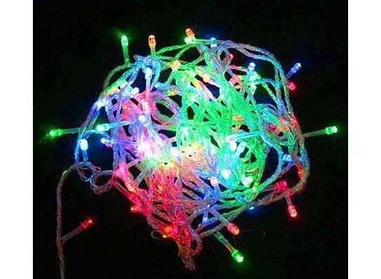 Світлодіодна гірлянда на білому проводі LED 300 Мультик Світлодіодна гірлянда на білому проводі LED 300 Мультик
