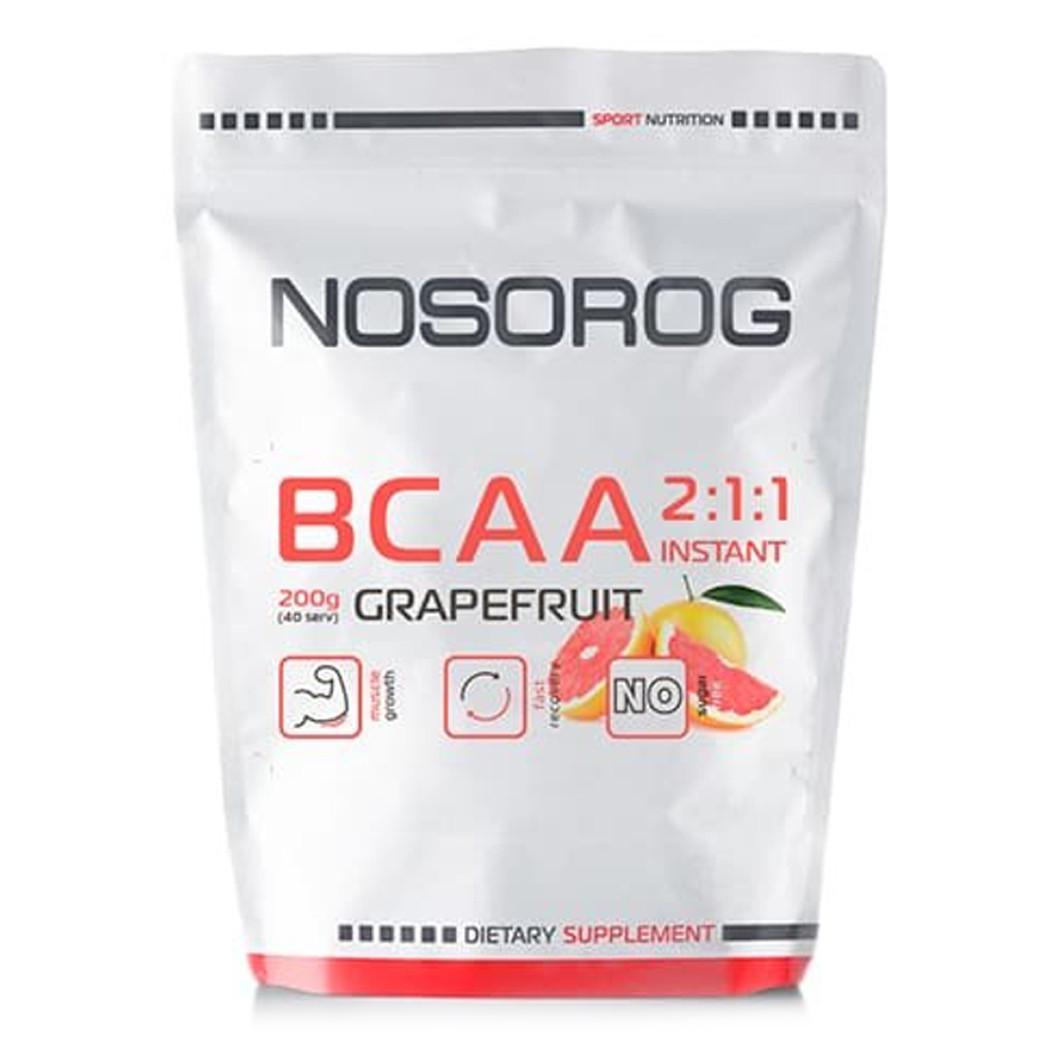 Аминокислоты NOSOROG BCAA 2:1:1 Instant 200 г Грейпфрут (10018-01) Аминокислоты NOSOROG BCAA 2:1:1 Instant 200 г Грейпфрут (10018-01)