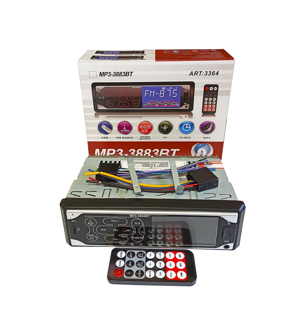 Автомагнитола MP3-3384 BT с сенсорными кнопками (30184) - фото 5