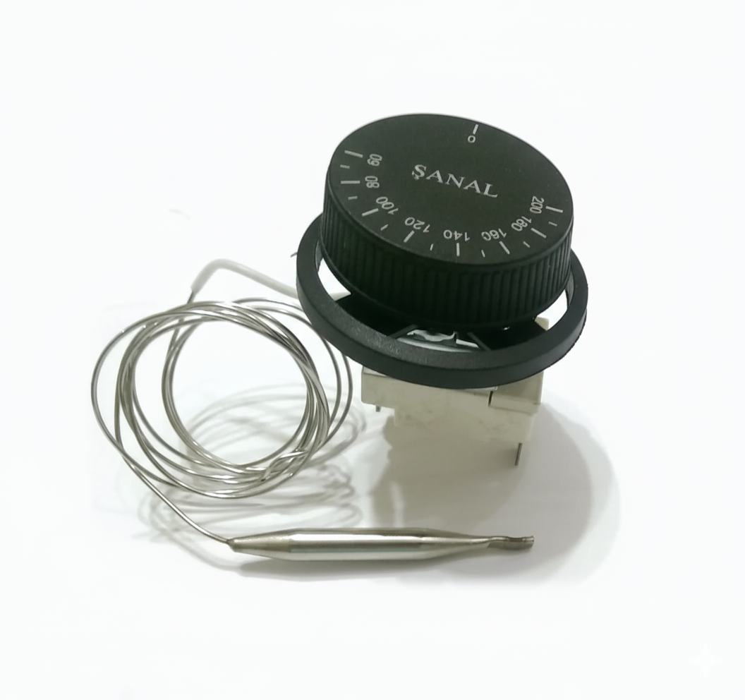 Терморегулятор капілярний Sanal 60-200 °C (0328) Терморегулятор капілярний Sanal 60-200 °C (0328)