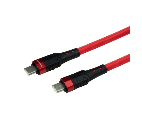 Кабель USB Borofone BU35 Type-C to Type-C 3A 60W 1,2 м Red