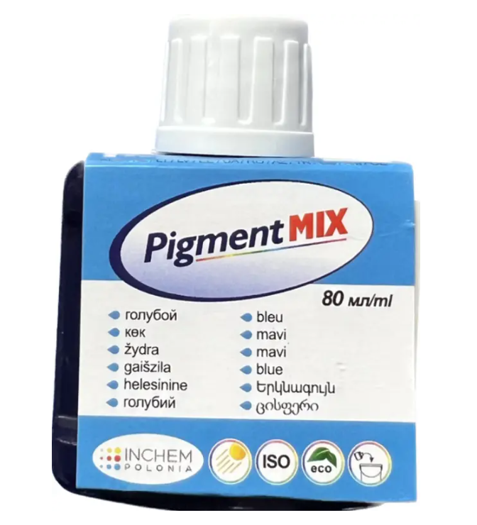 Пигментный концентрат Pigment MIX 80 мл Голубой (X-856)
