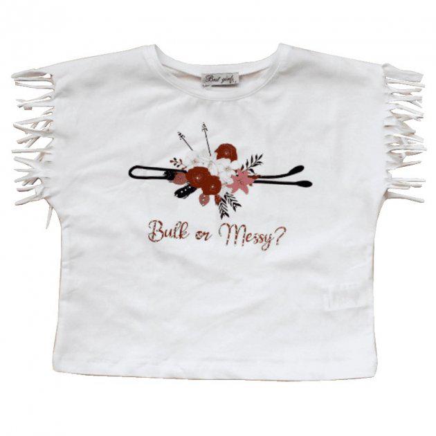 Футболка Best Kids 4959 р. 158-164 см Кремовый
