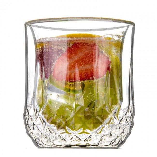 Стеклянный термостакан с двойными стенками Бриллиант 160 мл (402602) Стеклянный термостакан с двойными стенками Бриллиант 160 мл (402602)