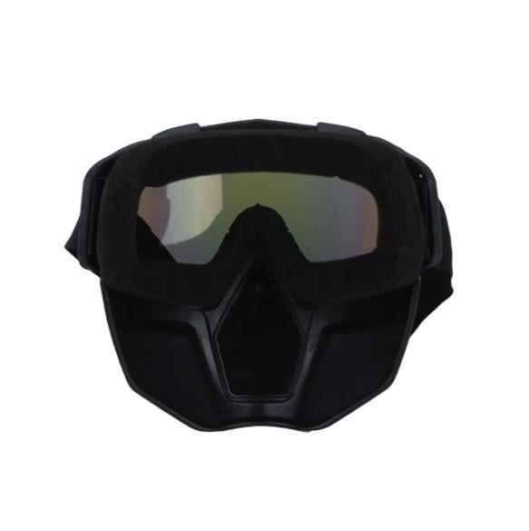 Маска для зимних видов спорта на все лицо Зеркальная линза/Оранжевый (МГ-1019-36) - фото 4 Маска для зимних видов спорта на все лицо Зеркальная линза/Оранжевый (МГ-1019-36) - фото 4