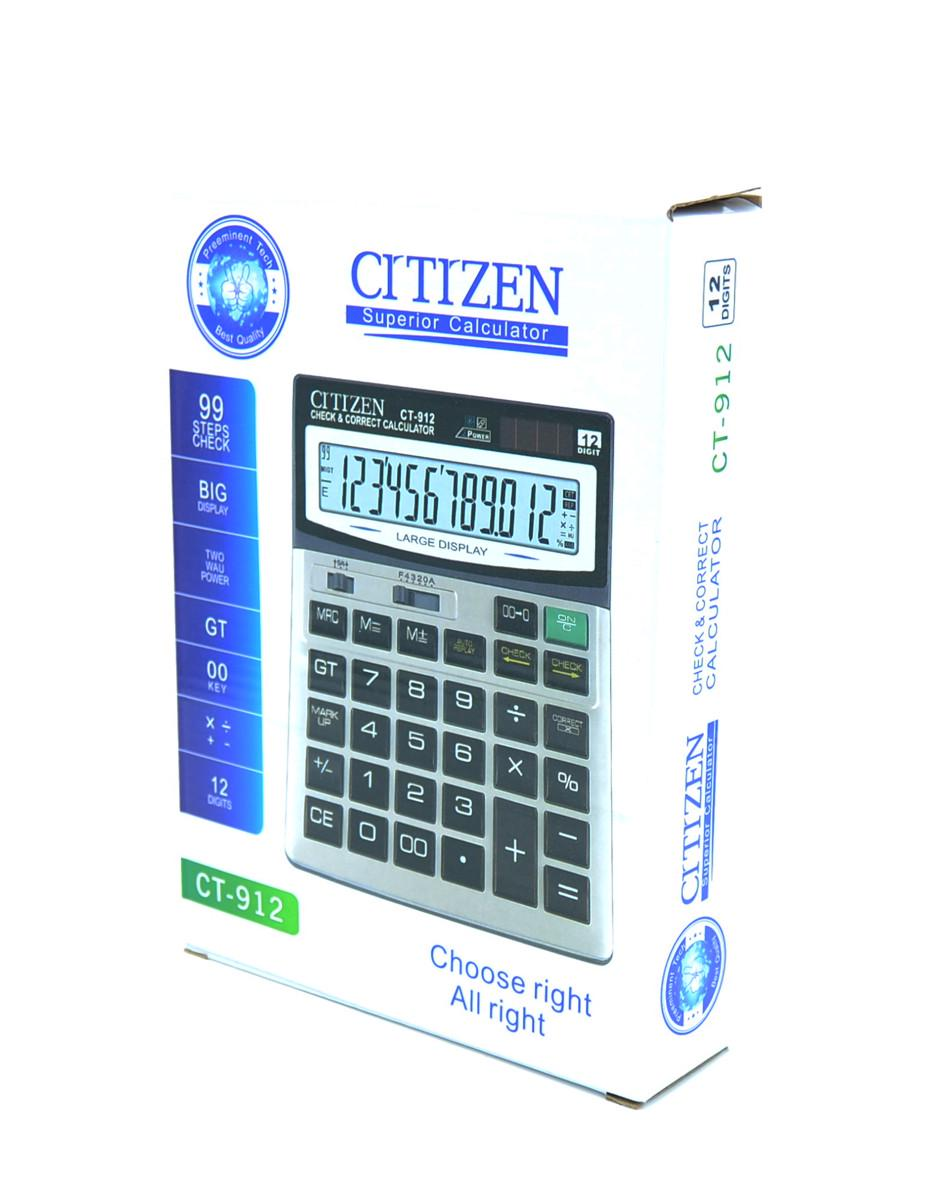 Калькулятор Citizen CT-912-12 (CALC-003) - фото 3