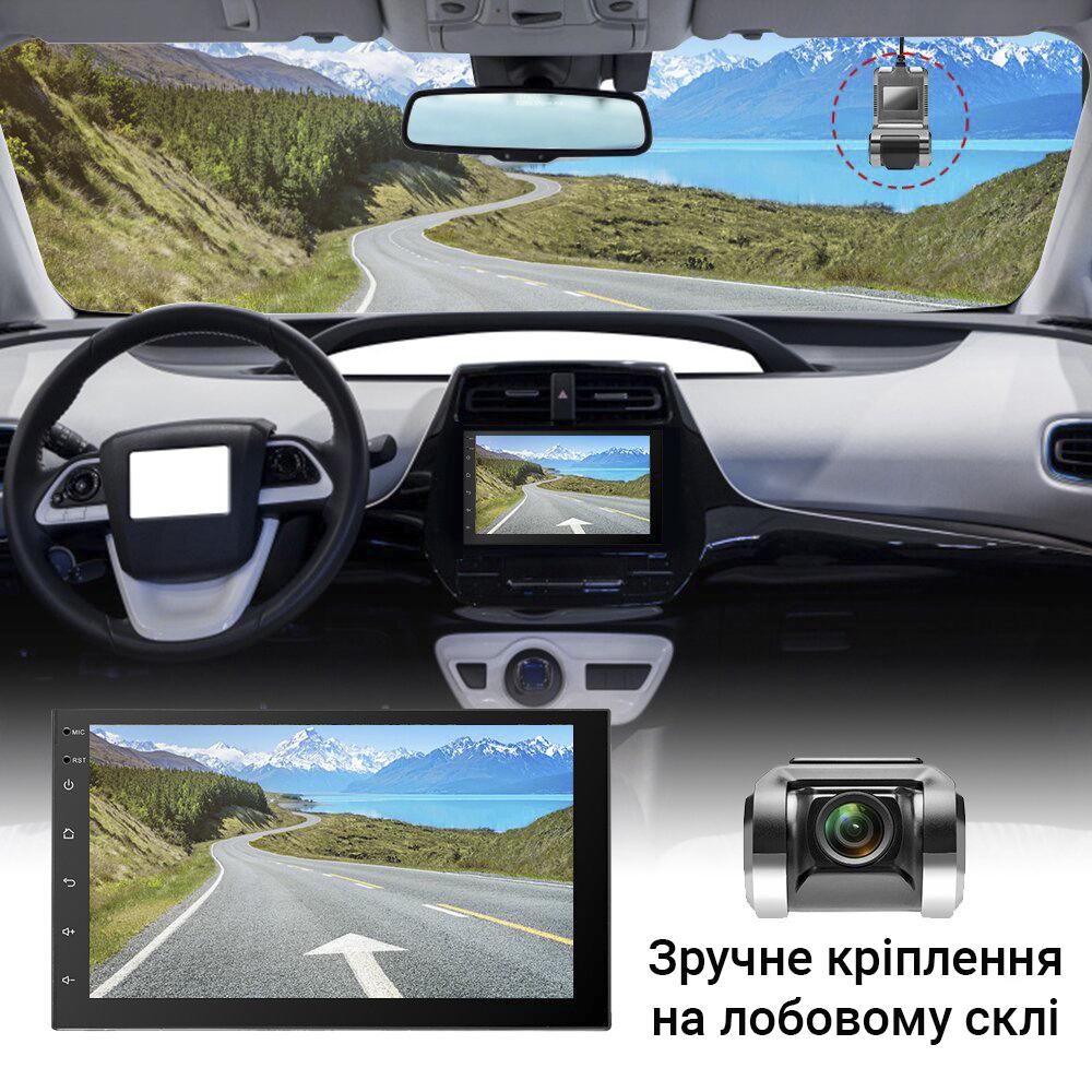 Автомобільний відеореєстратор Podofo Y3070 з додатком на Android/HD 1080P - фото 8