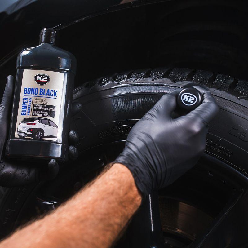 Засіб для чорніння шин K2 Bono Black 500 мл - фото 5 Засіб для чорніння шин K2 Bono Black 500 мл - фото 5