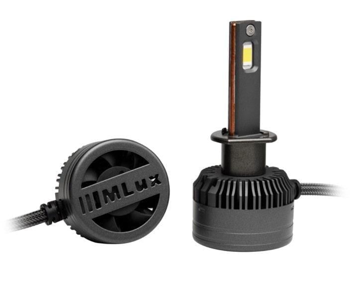 Автолампы MLux LED BLACK Line H1 55 Вт 5000К 2 шт. 20060