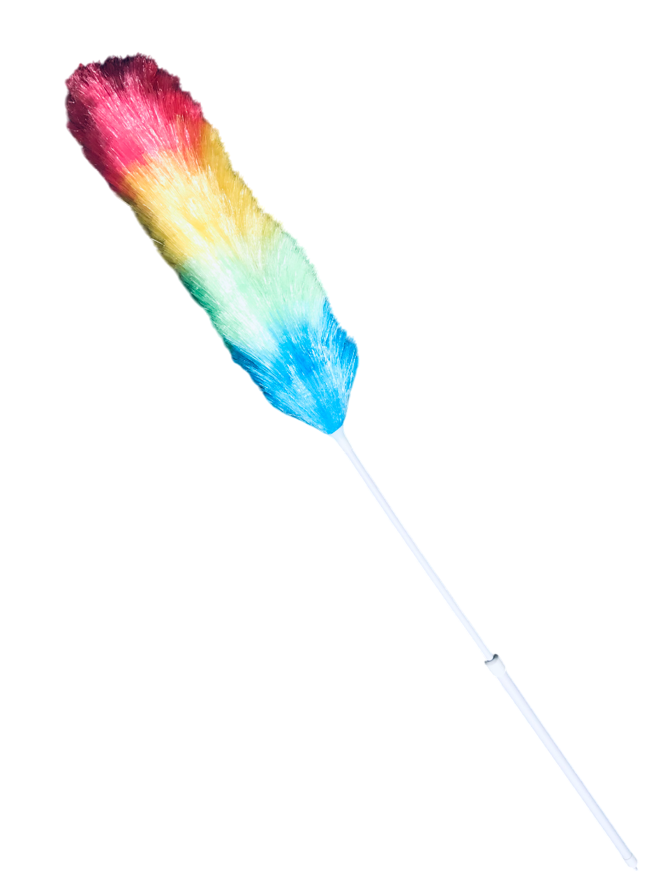 Метла-веер для уборки пыли Feniks телескопическая с пластиковой ручкой 125 см - фото 2