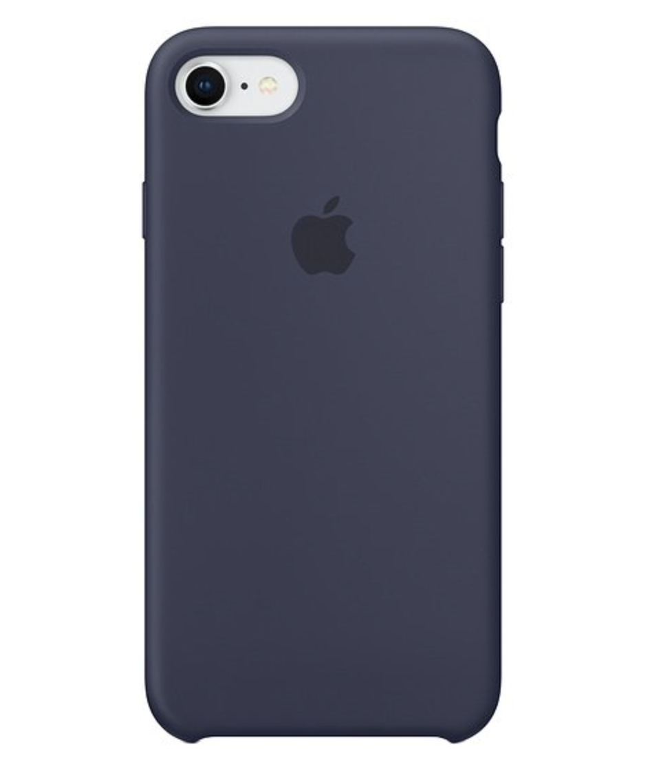 Чохол-накладка Apple Silicone Case for iPhone 7/8, Midnight Blue (HC)