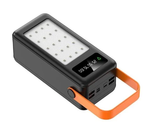 Внешний аккумулятор Bilintong S-04 с LED лампой 60000 mAh Черный (6-4-MP9837482) Внешний аккумулятор Bilintong S-04 с LED лампой 60000 mAh Черный (6-4-MP9837482)