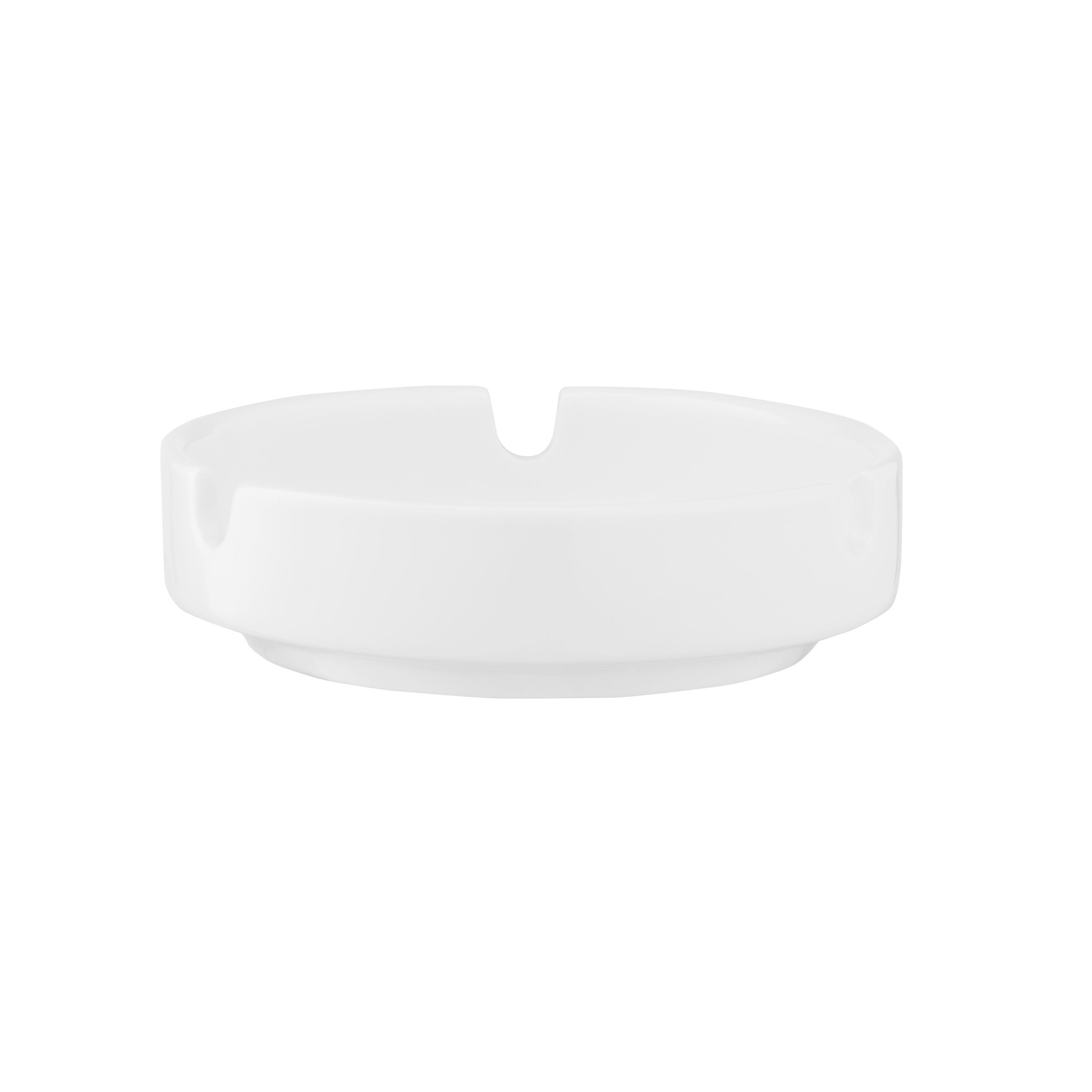 Пепельница фарфоровая Ardesto AR3744 9 см Белый