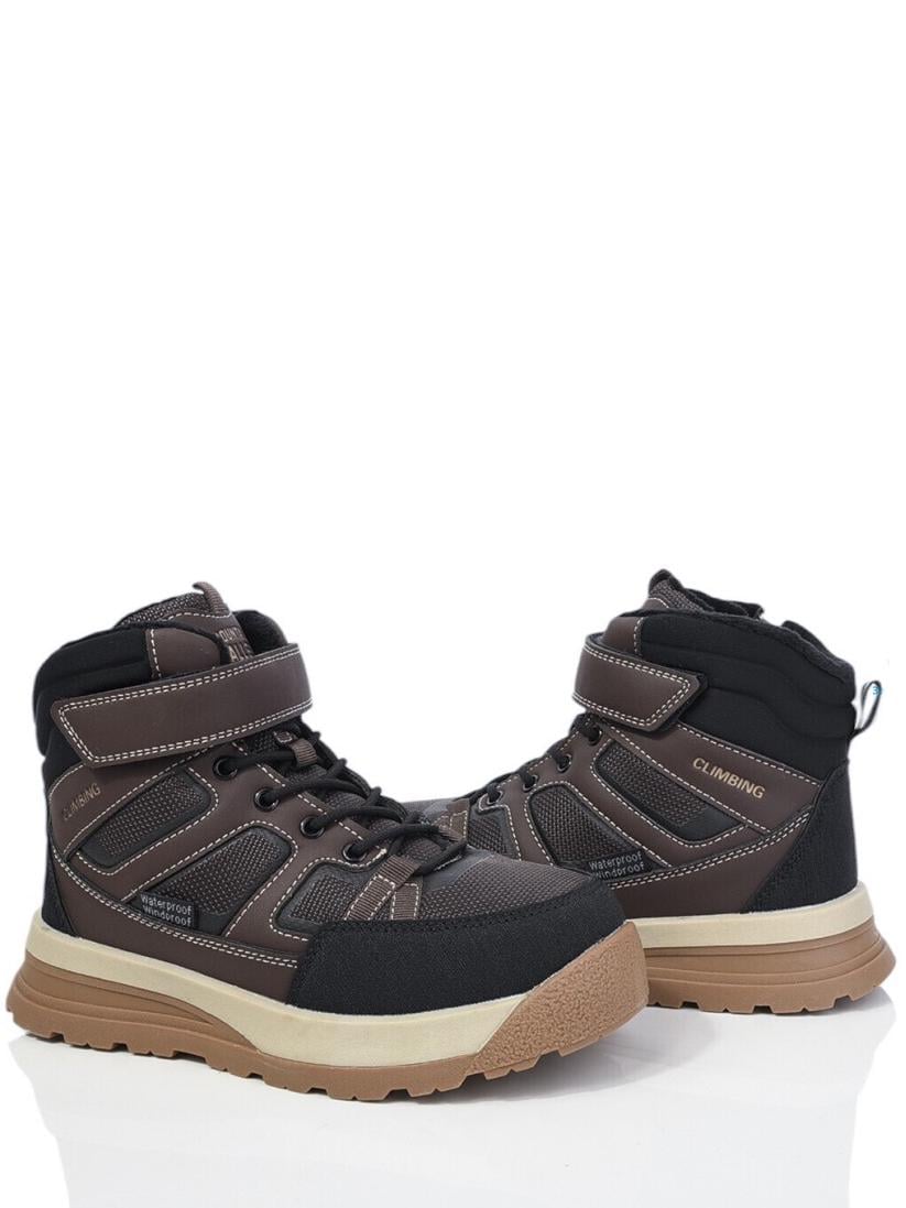 Зимние ботинки на овчине BI&KI N11348D р. 38 Коричневый