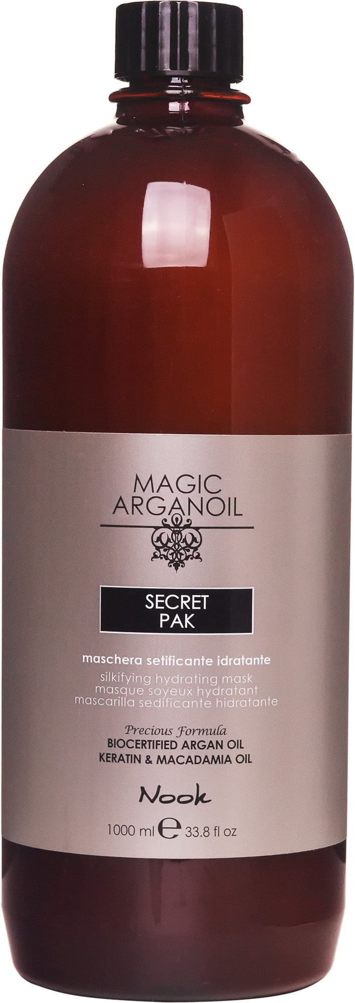 Маска Nook Cosmetics MAGIC ARGAN OIL Secret для зволоження волосся 1000 мл (90584)