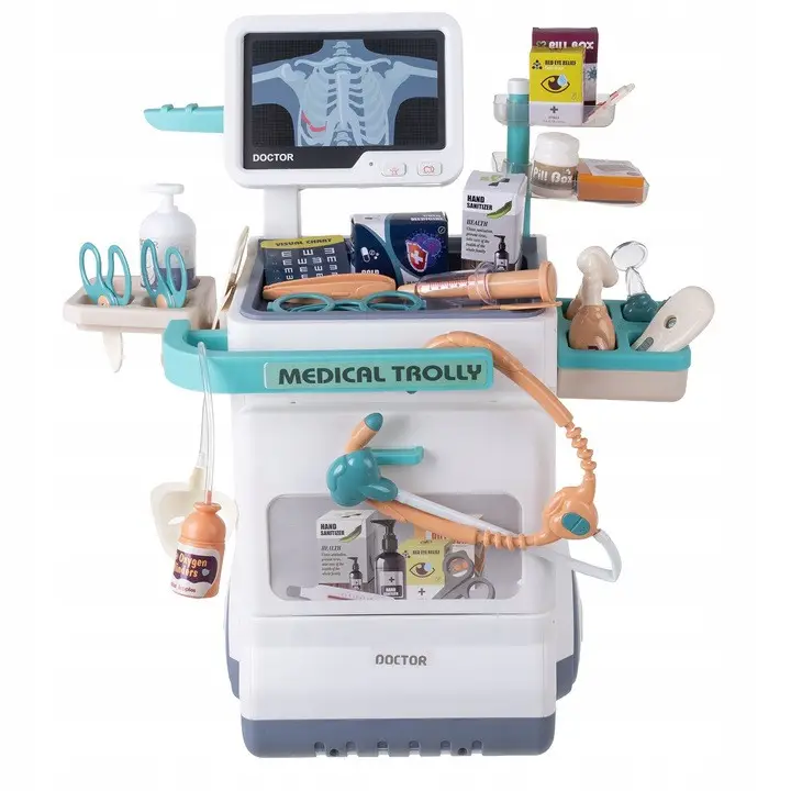 Набір доктора Iso Trade 26544 візок XXL ЕКГ 26 пр. (26544) - фото 2