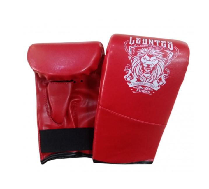 Перчатки снарядные Lev Sport кожзаменитель L Красный (8585053829611)