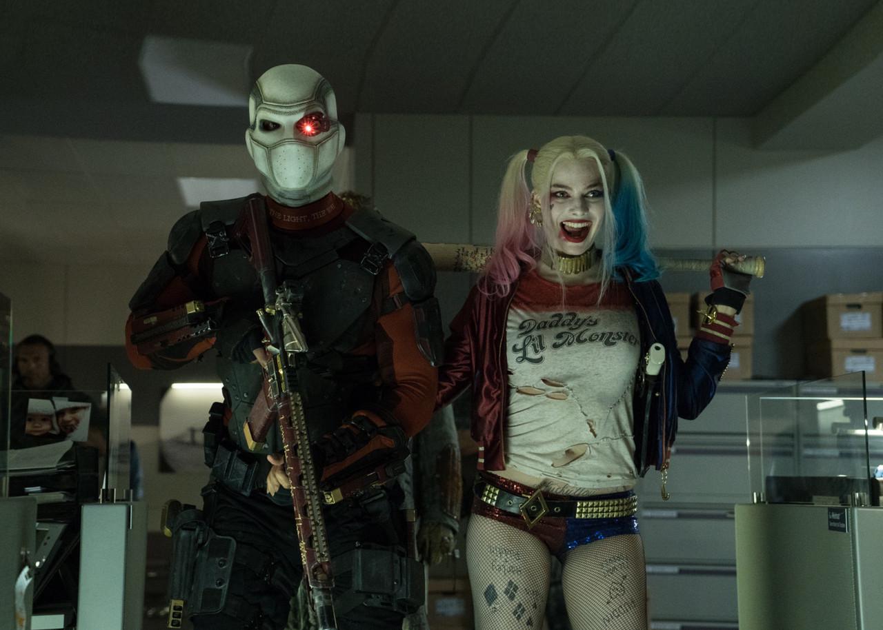 Картина постер Gee! Suicide Squad Загін Самогубців кадр з фільму 60х40 см SS.09.037