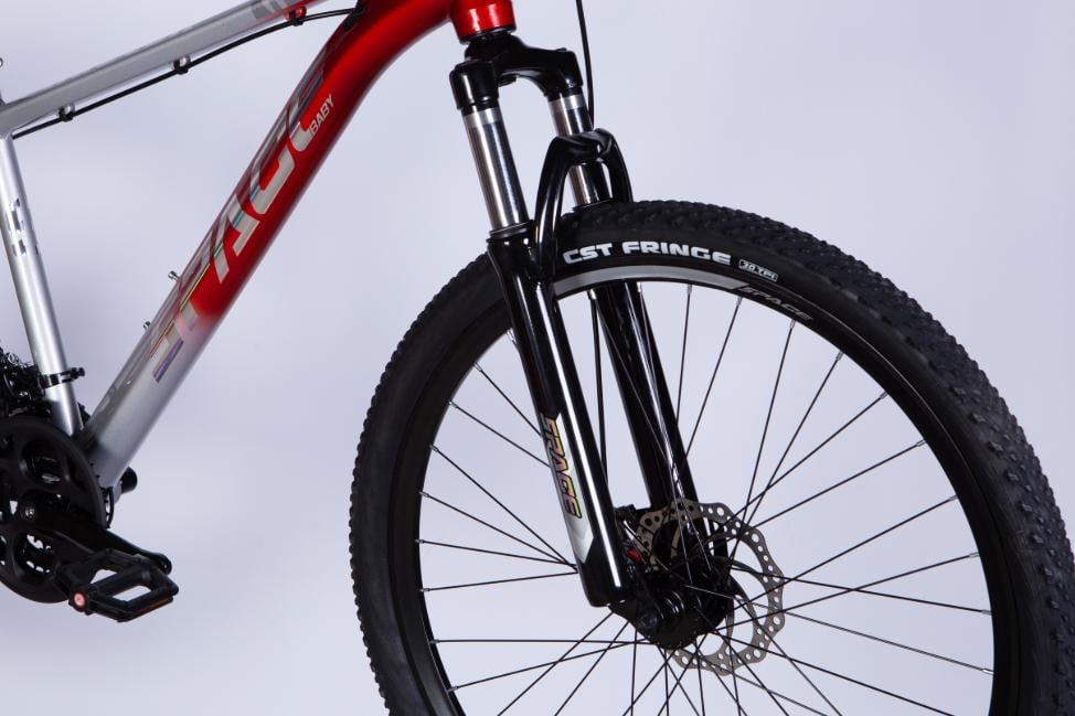 Велосипед Space PHAETON DD FR AL 27,5" рама 17" Серебристо-красный (2545525310) - фото 7 Велосипед Space PHAETON DD FR AL 27,5" рама 17" Серебристо-красный (2545525310) - фото 7